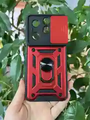 Красный чехол противоударный armors для Tecno Spark GO 2024 и Spark 20 и Spark 20C и Pop 8