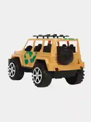 Игрушка, военный джип, инерционный