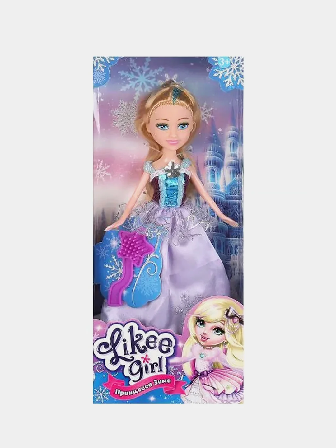 Игрушка LIKEE GIRL Кукла 23 см, в платье