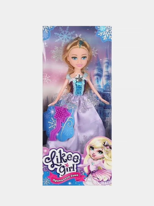 Игрушка LIKEE GIRL Кукла 23 см, в платье