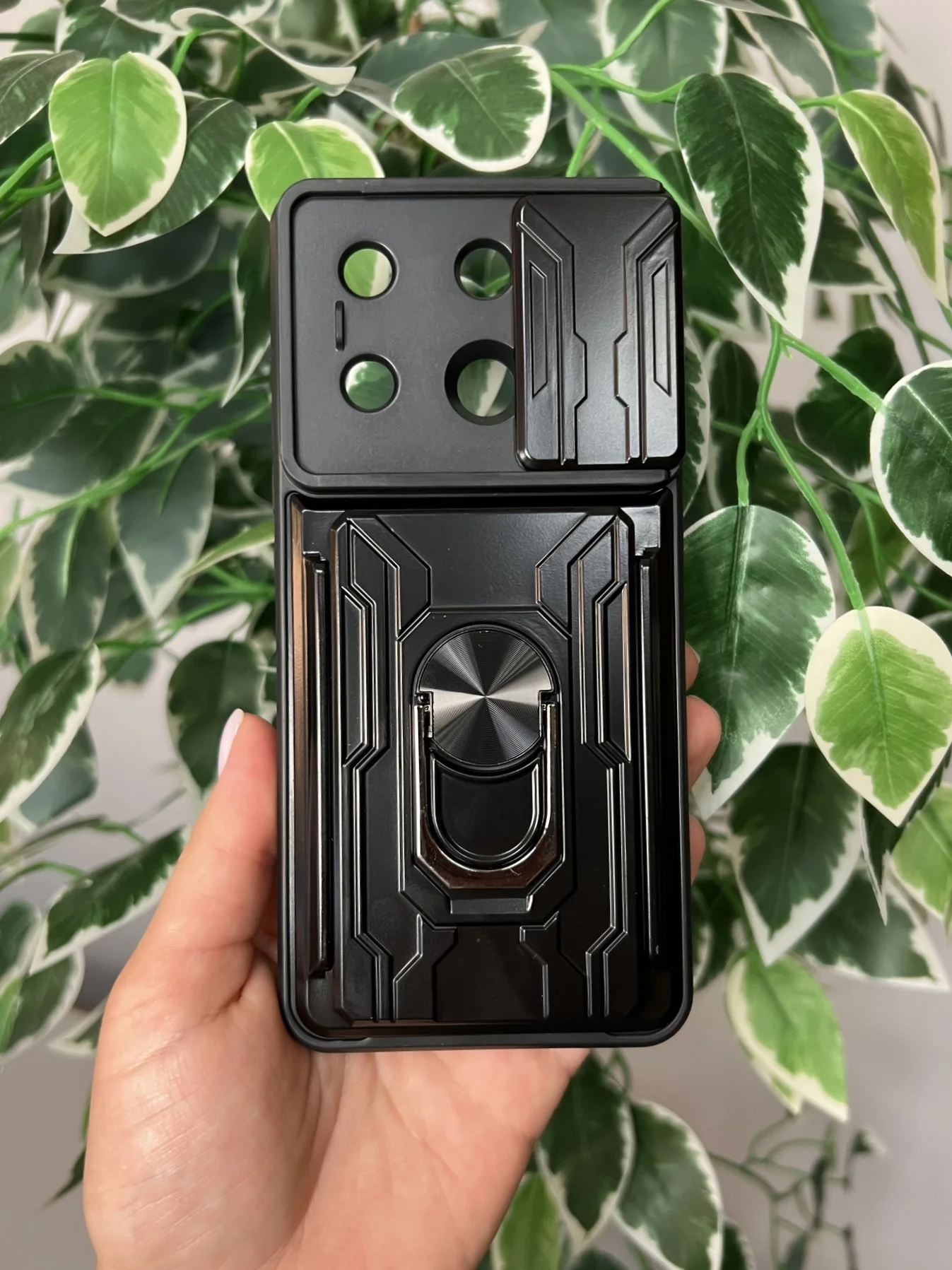 Хром чехол противоударный armors для Xiaomi Poco X6 5G и Xiaomi Redmi Note 13 Pro 5G