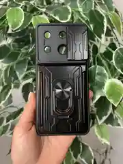 Хром чехол противоударный armors для Xiaomi Poco X6 5G и Xiaomi Redmi Note 13 Pro 5G