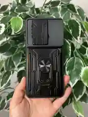 Хром чехол противоударный armors для Xiaomi Poco X6 5G и Xiaomi Redmi Note 13 Pro 5G