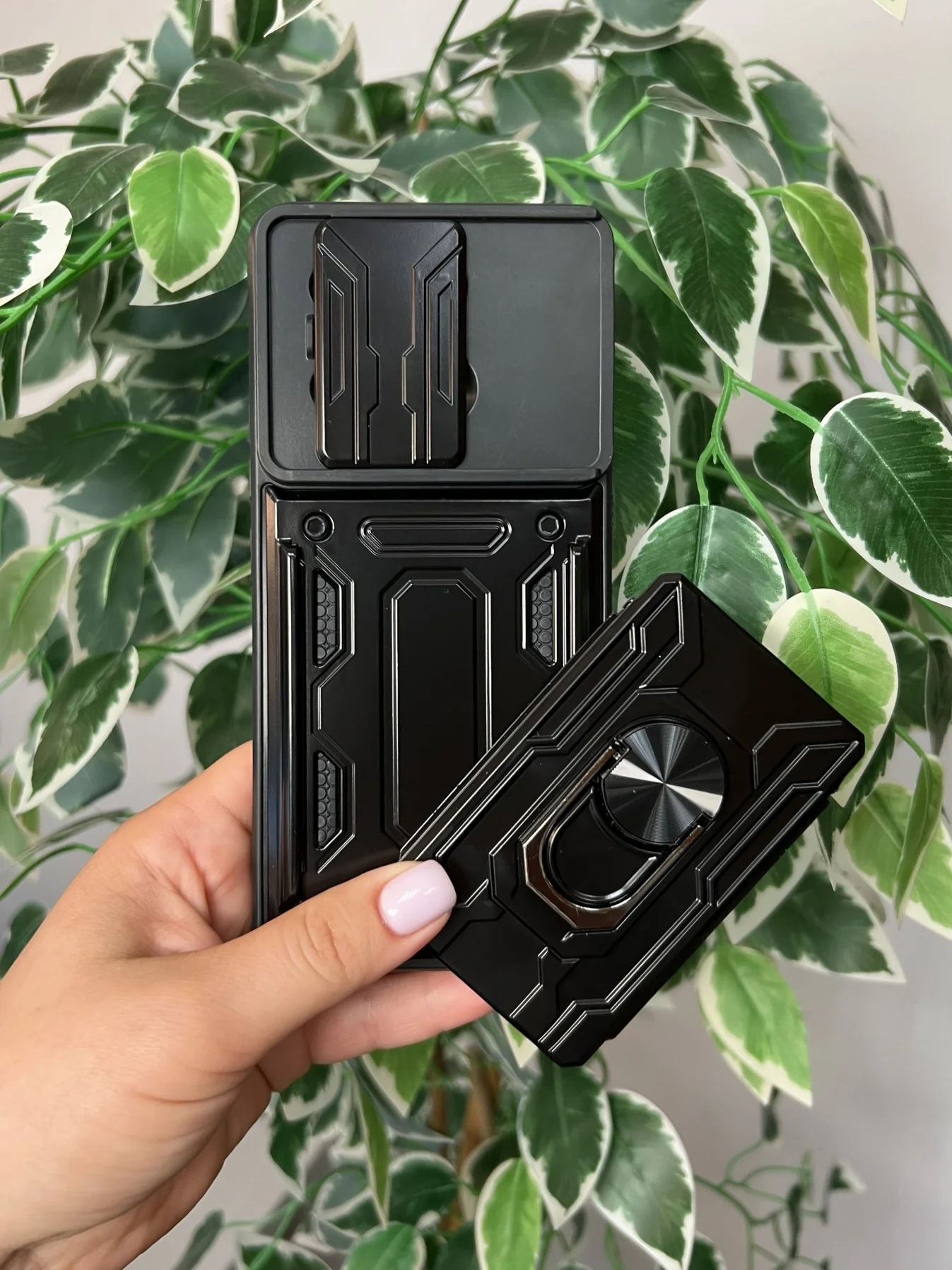 Хром чехол противоударный armors для Xiaomi Poco X6 5G и Xiaomi Redmi Note 13 Pro 5G