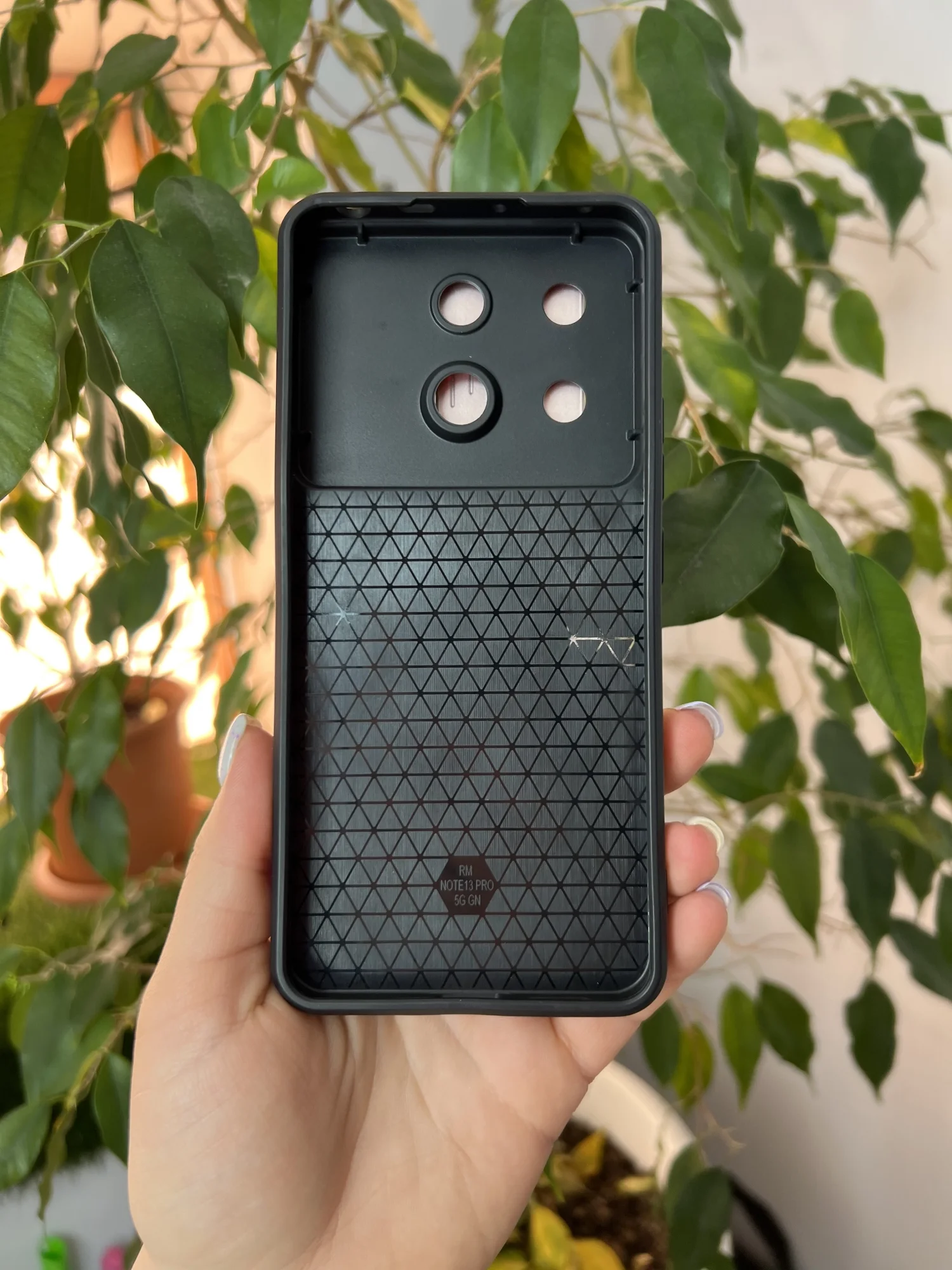 Красный чехол противоударный armors для Xiaomi Poco X6 5G и Xiaomi Redmi Note 13 Pro 5G