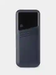 Синий повербанк, внешний аккумулятор 5 АКБ 18650 портативный Power Bank макс емоксть20000 mAh