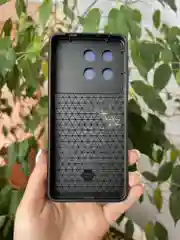 Темно-синий чехол противоударный armors для Xiaomi Poco X6 Pro 5G / Поко Х6 Про 5G с защитой камеры