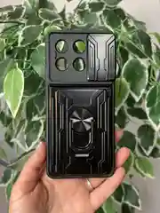 Хром чехол противоударный armors для Xiaomi Poco X6 Pro 5G / Поко Х6 Про 5G с защитой камеры