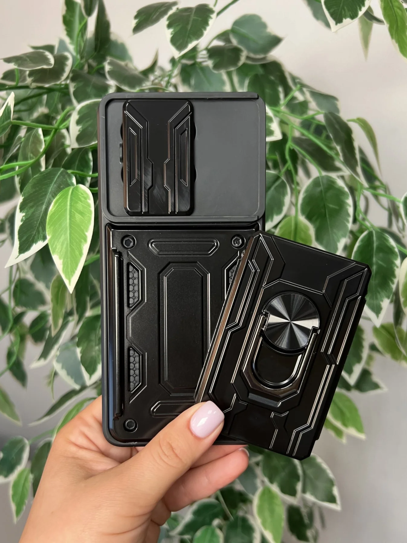 Хром чехол противоударный armors для Xiaomi Poco X6 Pro 5G / Поко Х6 Про 5G с защитой камеры
