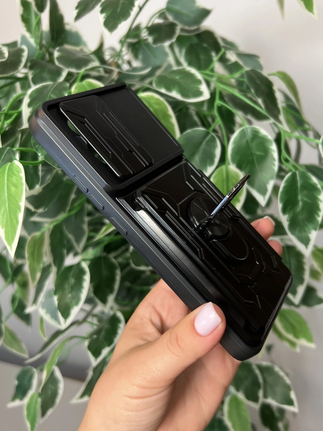 Хром чехол противоударный armors для Xiaomi Poco X6 Pro 5G / Поко Х6 Про 5G с защитой камеры