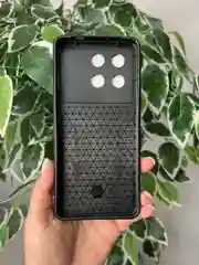Хром чехол противоударный armors для Xiaomi Poco X6 Pro 5G / Поко Х6 Про 5G с защитой камеры