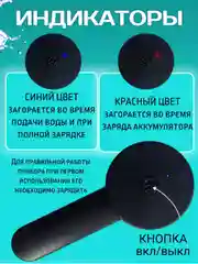 Белый помпа электрическая для воды, до 100 л на 1 заряде