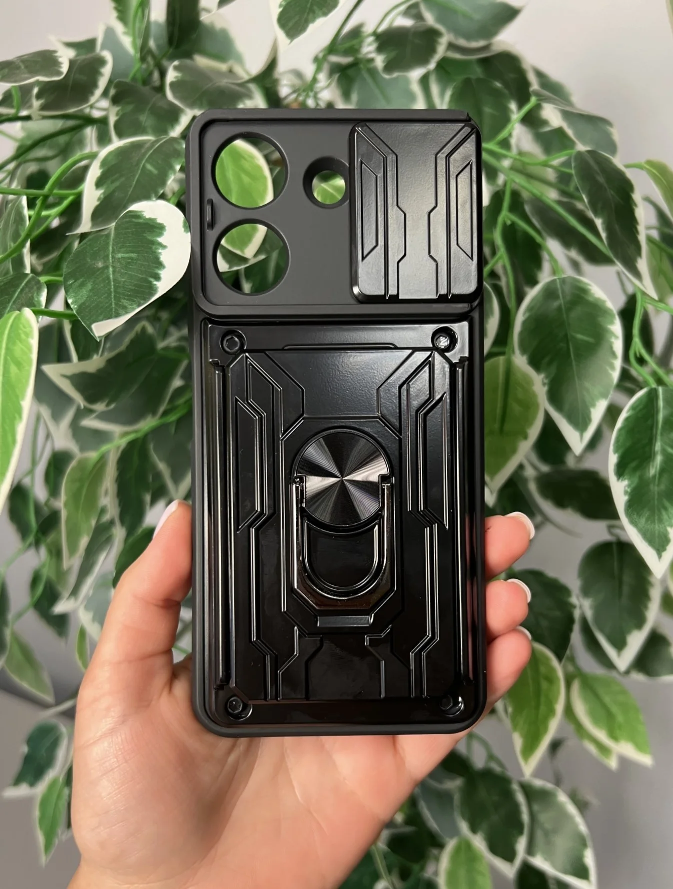 Хром чехол противоударный armors для Xiaomi Redmi 13C 4G и Poco C65 / Редми 13С 4G и Поко С65