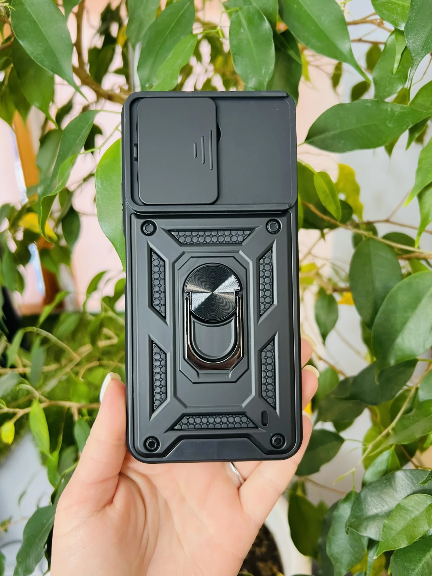 Черный чехол противоударный armors для Xiaomi Redmi 13C 4G и Poco C65 / Редми 13С 4G и Поко С65