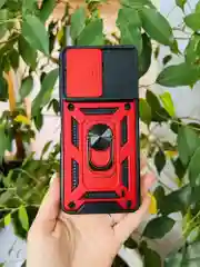 Красный чехол противоударный armors для Xiaomi Redmi 13C 4G и Poco C65 / Редми 13С 4G и Поко С65