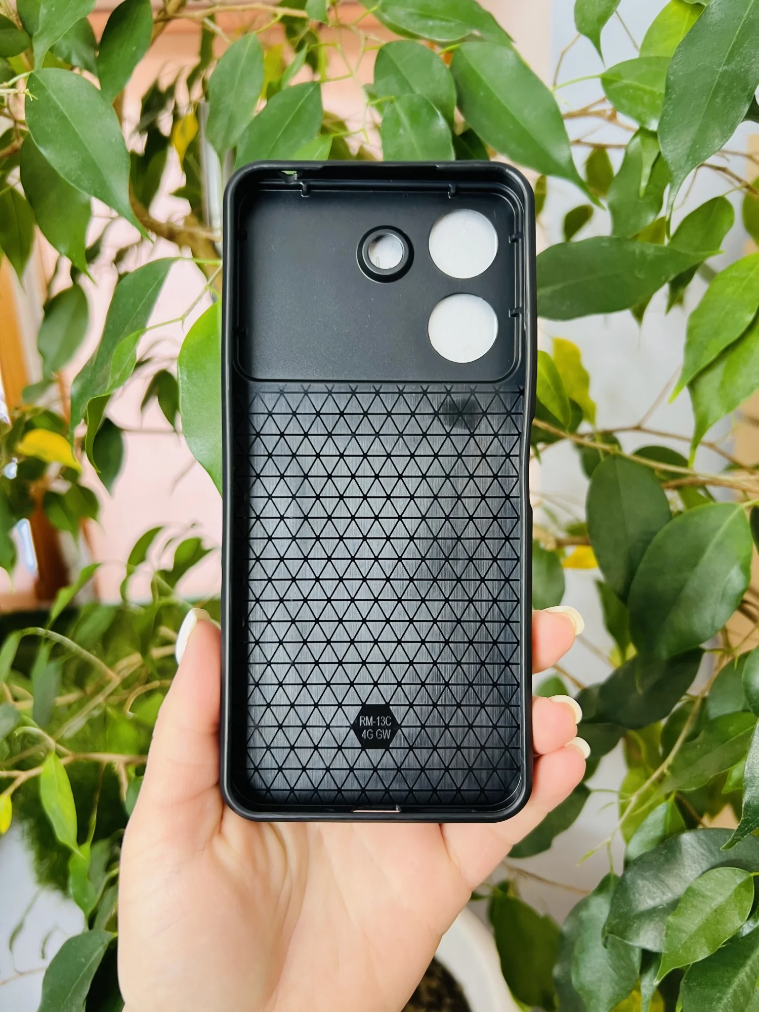 Серебряный чехол противоударный armors для Xiaomi Redmi 13C 4G и Poco C65 / Редми 13С 4G и Поко С65