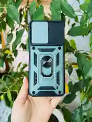 Зеленый чехол противоударный armors для Xiaomi Redmi 13C 4G и Poco C65 / Редми 13С 4G и Поко С65