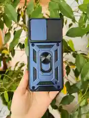 Темно-синий чехол противоударный armors для Xiaomi Redmi 13C 4G и Poco C65 / Редми 13С 4G и Поко С65