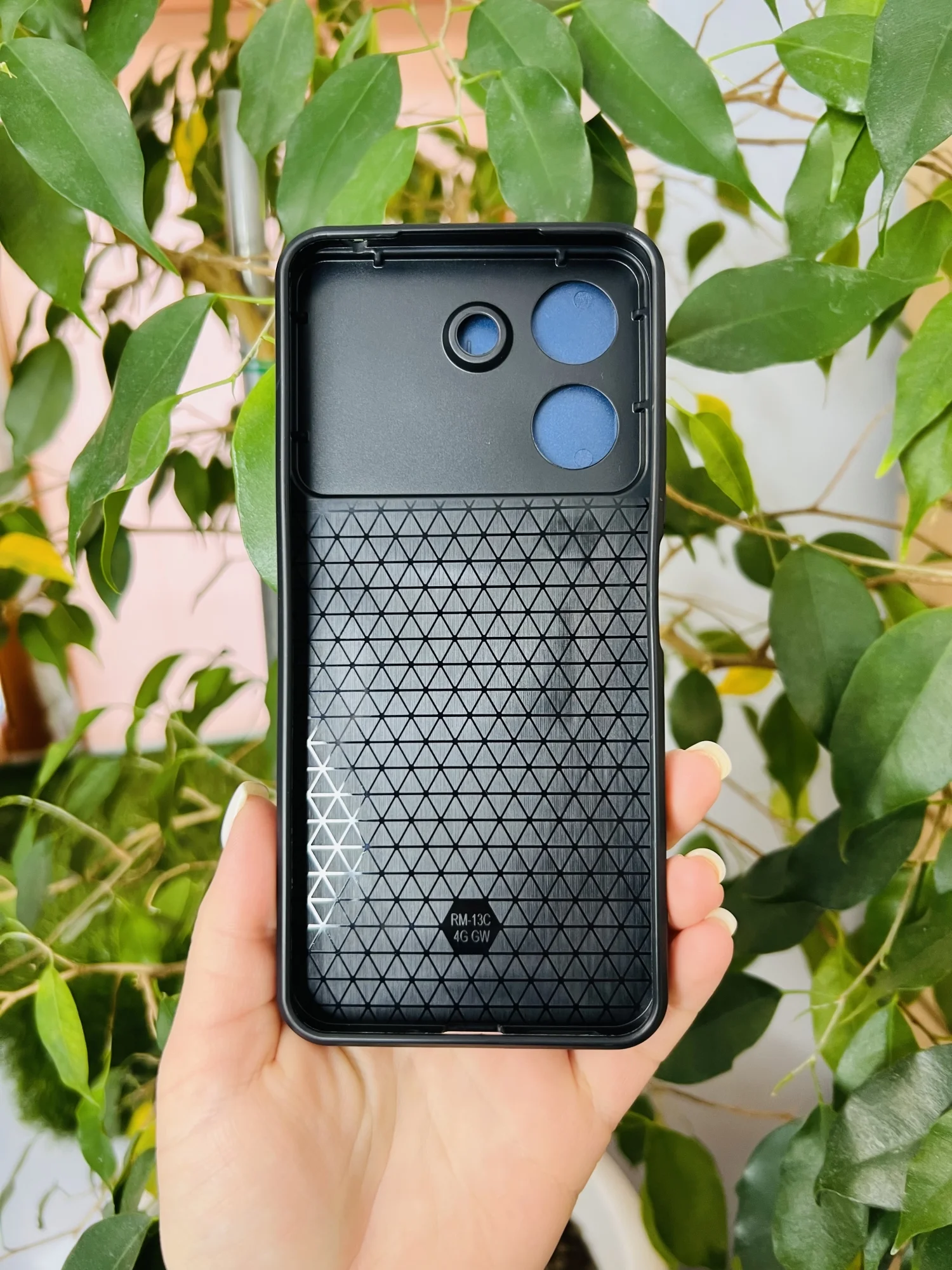 Темно-синий чехол противоударный armors для Xiaomi Redmi 13C 4G и Poco C65 / Редми 13С 4G и Поко С65
