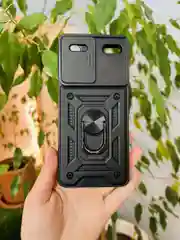 Черный чехол противоударный armors для Xiaomi Redmi Note 13 Pro Plus / Редми Нот 13 Про Плюс