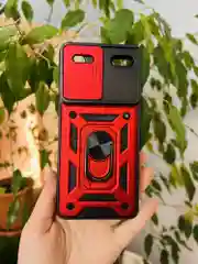 Красный чехол противоударный armors для Xiaomi Redmi Note 13 Pro Plus / Редми Нот 13 Про Плюс
