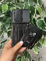 Хром чехол противоударный для Xiaomi Redmi Note 13 Pro 4G и Poco M6 Pro 4G