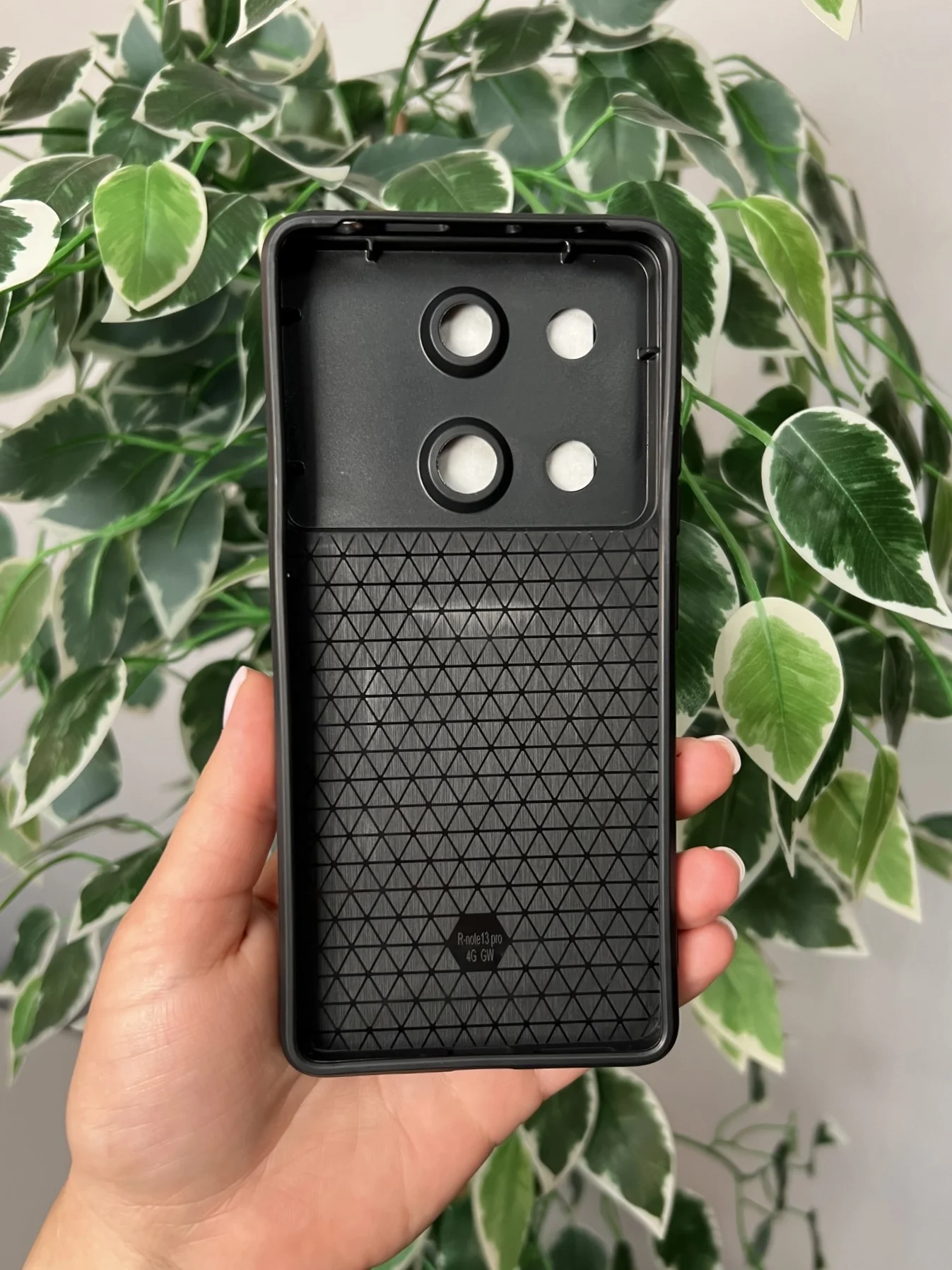 Хром чехол противоударный для Xiaomi Redmi Note 13 Pro 4G и Poco M6 Pro 4G