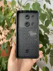 Черный чехол противоударный для Xiaomi Redmi Note 13 Pro 4G и Poco M6 Pro 4G
