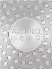 Черный сковорода кованая Magistro, съёмная ручка soft-touch, антипригарное покрытие