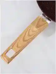 Бордовый сковорода кованая Magistro Natural, ручка soft-touch, антипригарное покрытие