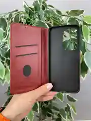 Красный чехол книжка elitcase для Honor 200 Lite / Хонор 200 Лайт