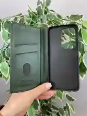 Тёмно-зелёный чехол книжка elitcase для Honor 200 Lite / Хонор 200 Лайт