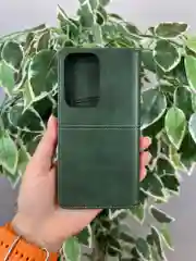 Тёмно-зелёный чехол книжка elitcase для Honor 200 Lite / Хонор 200 Лайт