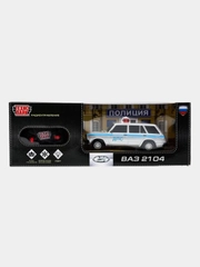 Радиоуправляемая модель Технопарк "ВАЗ-2104 Полиция", 18 см