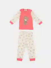 Коралловый комплект из хлопка для новорождённого: кофточка и штанишки