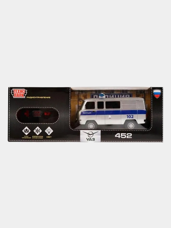 Игрушка Технопарк Машина "УАЗ 452", 18 см