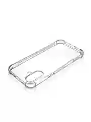 Прозрачный чехол для iPhone 16 Plus противоударный силиконовый ROSCO прозрачный с усиленными углами