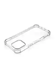 Прозрачный чехол для iPhone 16 Pro Max противоударный силиконовый ROSCO прозрачный, усиленные углы