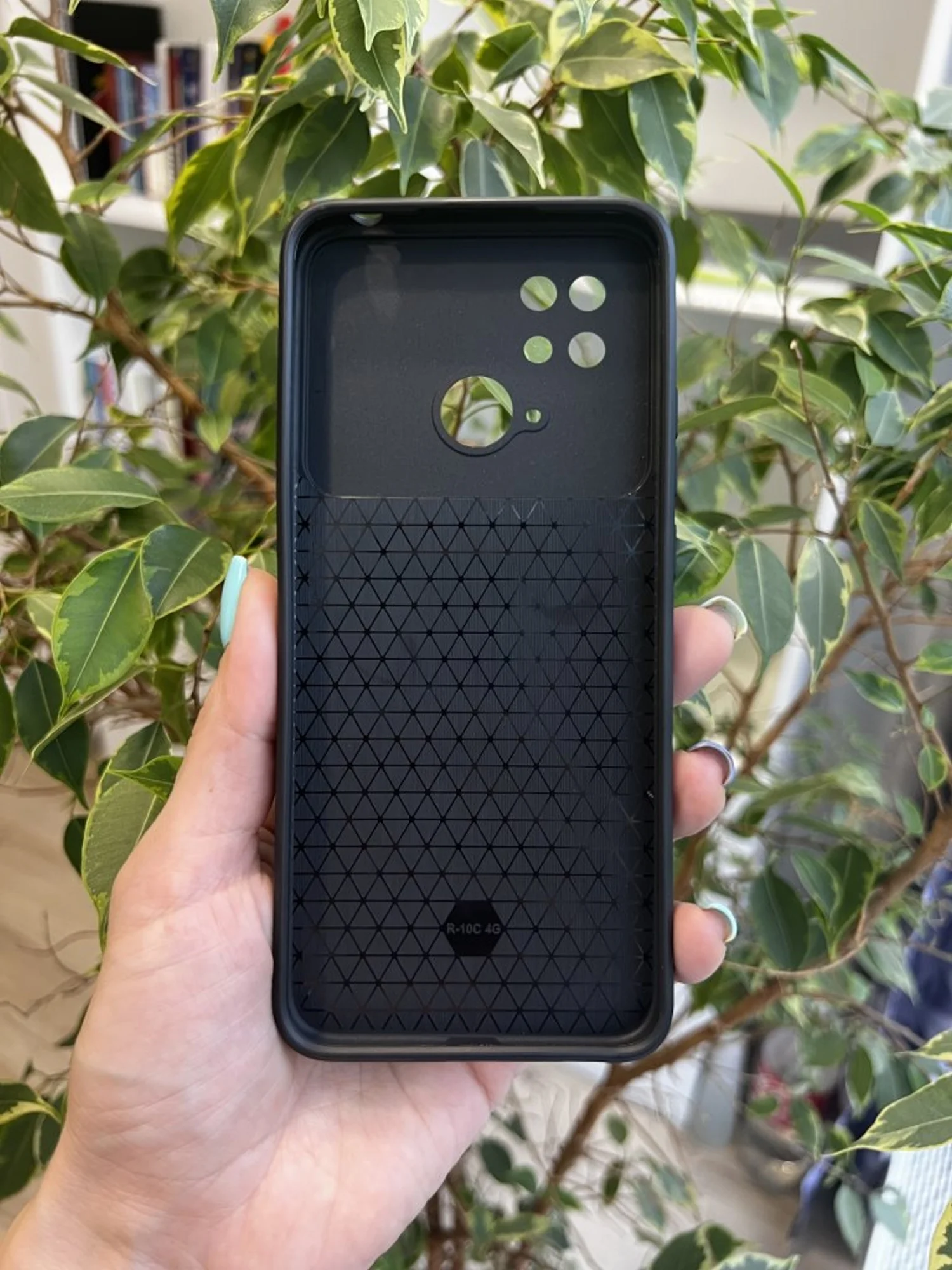 Темно-синий чехол противоударный armors для Xiaomi Redmi 10C и Poco C40 / Редми 10С и Поко С40