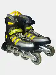 Желтый роликовые коньки Action