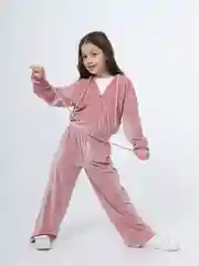 Костюм спортивный теплый велюровый для девочек