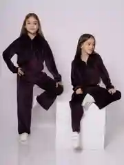 Костюм спортивный теплый велюровый для девочек