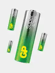 Батарейки пальчиковые GP Super 15А (LR06) АА 1,5V щелочные (алкалиновые), 4 шт