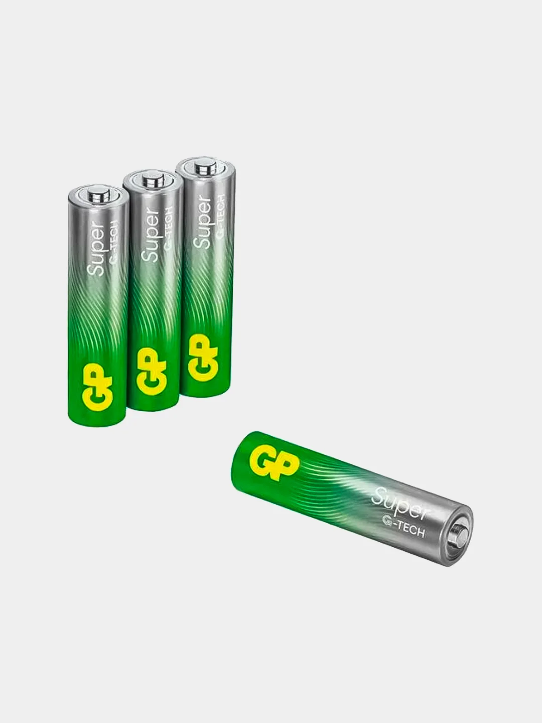 Батарейки пальчиковые GP Super 15А (LR06) АА 1,5V щелочные (алкалиновые), 4 шт