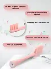 Белый сменные насадки для зубной щетки Oclean X / X PRO / Z1 / F1 / One / Air 2 / SE