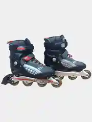 Красный роликовые коньки Action