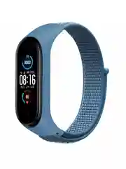 Синий нейлоновый ремешок для Xiaomi Mi Band 7