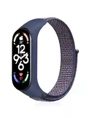 Темно-синий нейлоновый ремешок для Xiaomi Mi Band 7