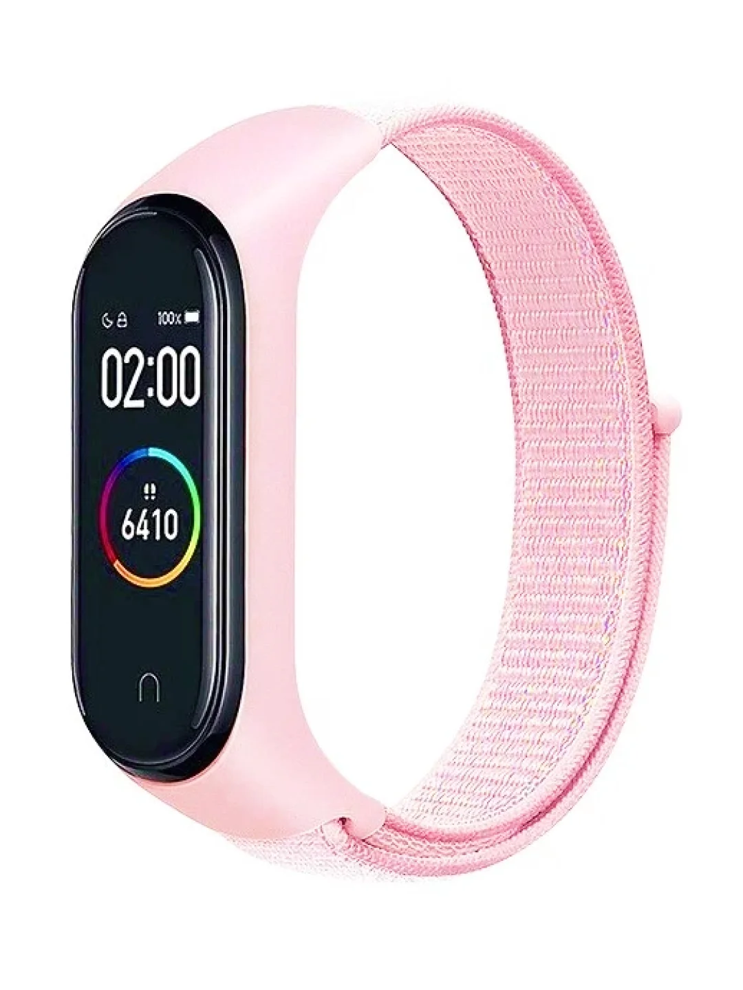Пудровый нейлоновый ремешок для Xiaomi Mi Band 7