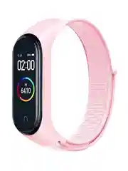 Пудровый нейлоновый ремешок для Xiaomi Mi Band 7